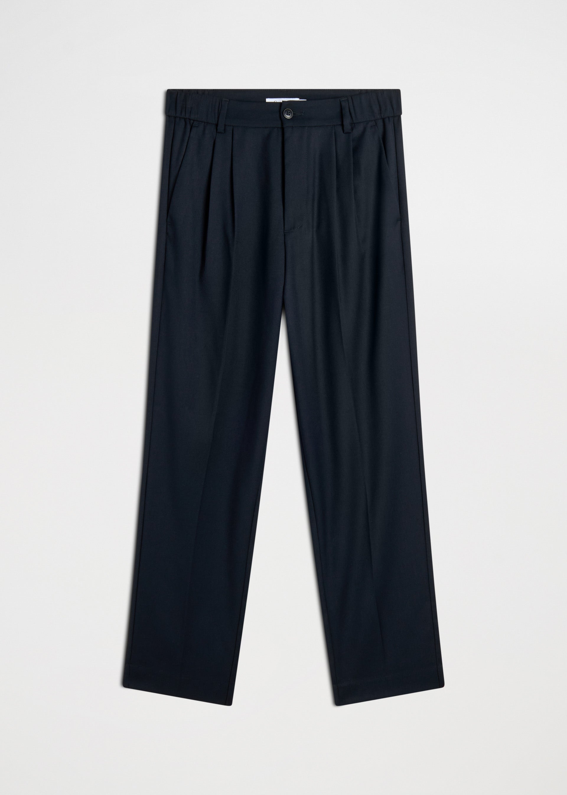 Leisure fit trousers with pleats (232ME226L00HC00303) for Man