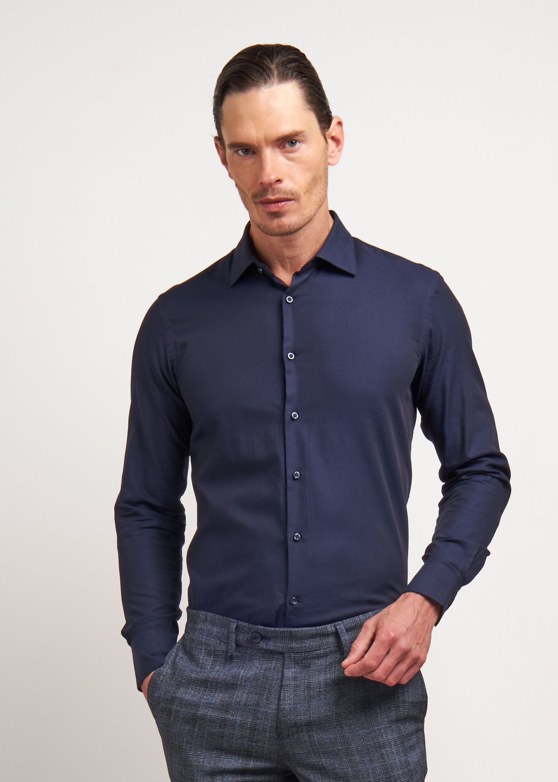 Camisa corte slim